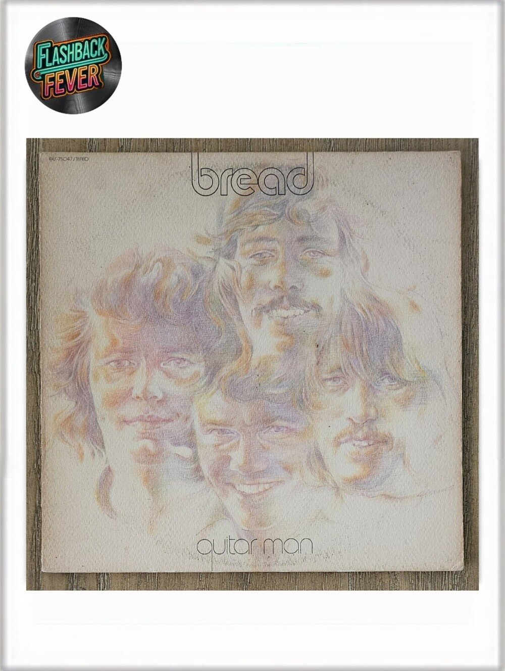 4/$30-BREAD•GuitarMan•Oct 1972 US (#EKS75047) Santa Maria Pressing